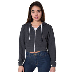 Flex fleece crop hoodie (F397)