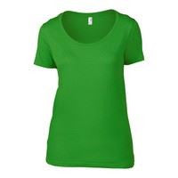 Anvil women's sheer scoop tee