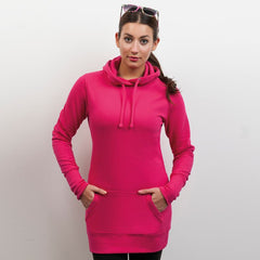 Girlie longline hoodie