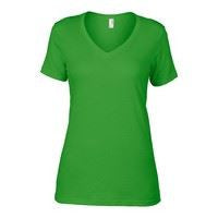 Anvil women's sheer v-neck tee