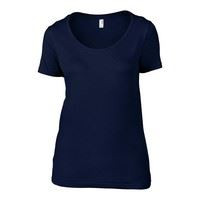 Anvil women's sheer scoop tee