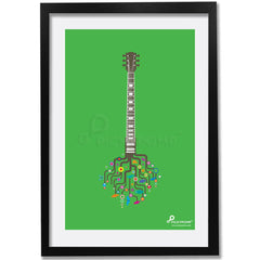 Artistic Guitar in Green BG