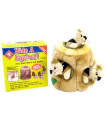 Kyjen Hide-A-Squirrel Junior Dog Toy