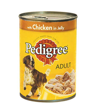 Pedigree Adult Chicken in Jelly Dog Food - 400 g