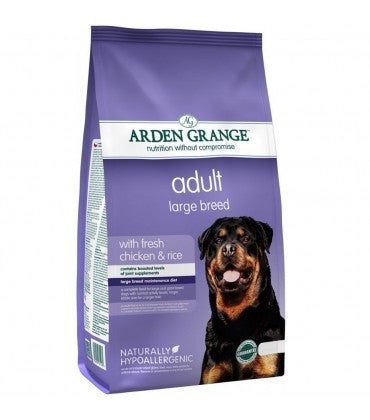 Arden Grange Adult Dog Large Breed Fresh Chicken & Rice Dog Food 12 kg