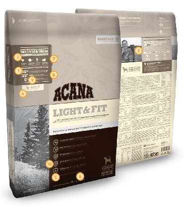 Acana Light & Fit Dog Food 6 kg