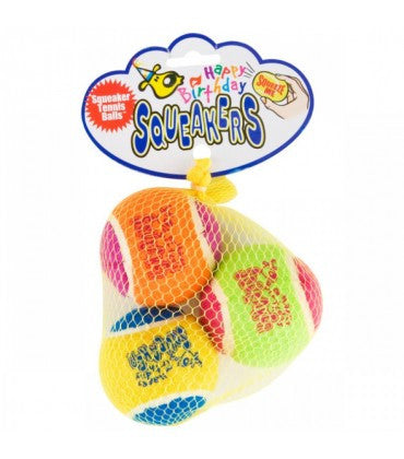 Kong Birthday Air Squeaker Balls - Medium