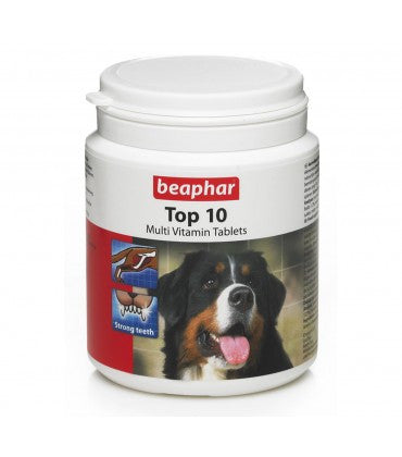 Beaphar Top 10 Multi Vitamin Tablets for Dogs-160 tabs