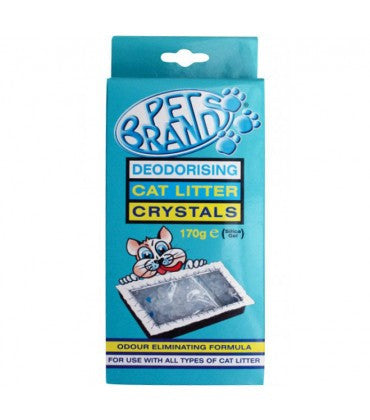 Pet Brands Cat Litter De-odorising Crystals