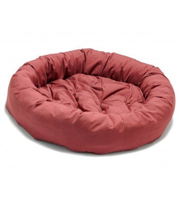 Dog Gone Smart Donut Dog Bed 35" Red