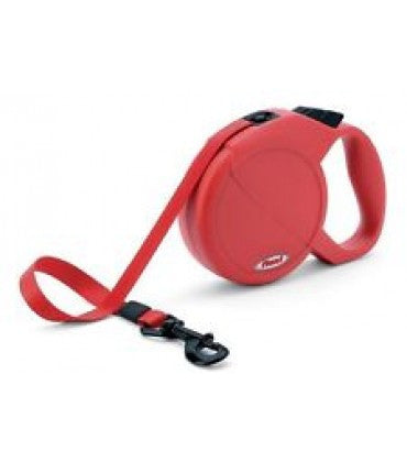 Flexi Fun M Tape 5m Red Retractable Dog Leash