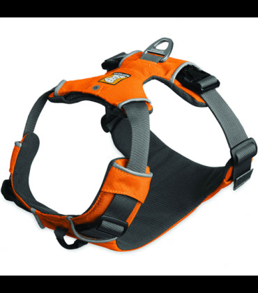 Rufwear Front Range Dog Harness - Medium Campfire Orange