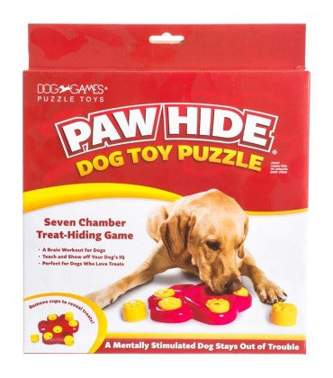 Kyjen Dog Game Paw Hide Dog Toy Puzzle