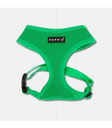 Puppia Soft Air-Mesh Dog Harness Green XL