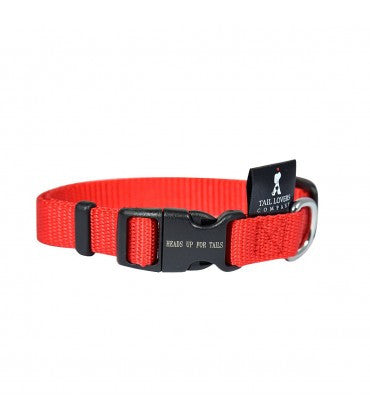 TLC Hamilton Dog Collar Red - M