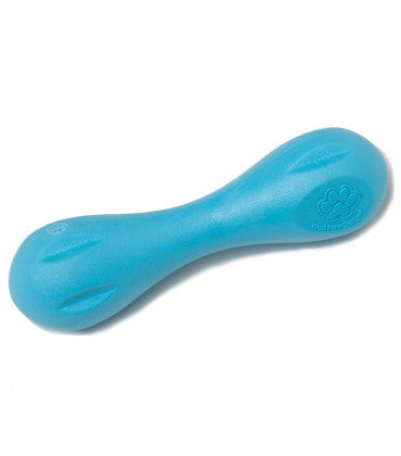 West Paw Design Zogoflex Hurley Dog Toy Small Aqua Blue