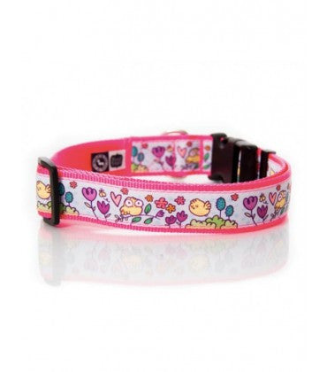 HUFT Tweet Tweet  Dog Collar-S