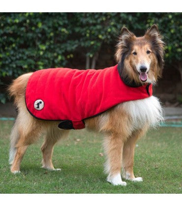 HUFT classic dog jacket-Red-M