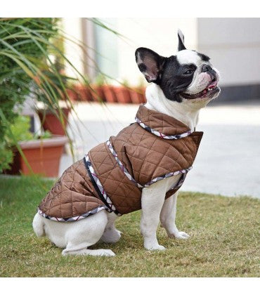 HUFT Grrrberry Dog Jacket-Brown-L