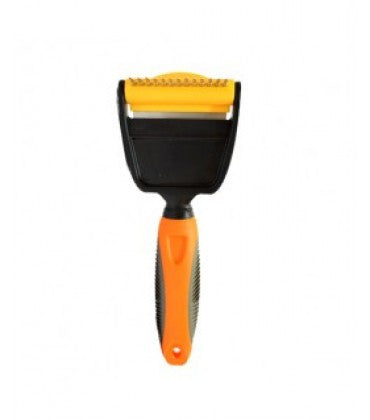 HUFT De-Shedder with Rake Brush- Large