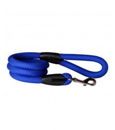 HUFT Blue Braided Cord Dog Leash- 12mm