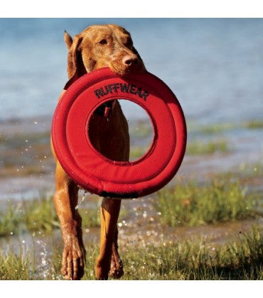 Ruffwear Hydro Plane high floating disc for Dogs - XL Red Currant