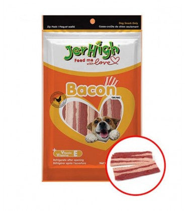 Jer High Bacon Dog Treat 100 g