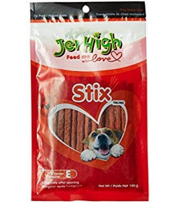 Jer High Stix Dog Treats 100g
