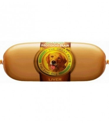 Jer High Hotdog Bar Liver Dog Treats