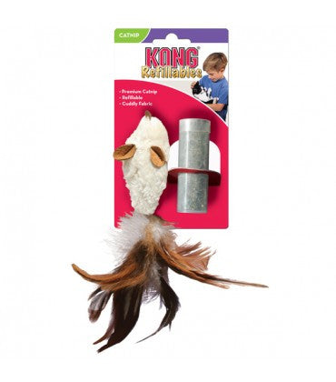 Kong Feather Mouse For Cats