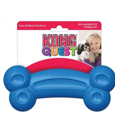 Kong Quest Bone Treat Dispensing Dog Toy - Small