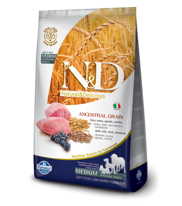 Farmina N&D LG Lamb & Blueberry Adult Dog Food 12 kg