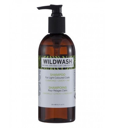 WildWash Pet Shampoo for Light Colored Coats 300 ml