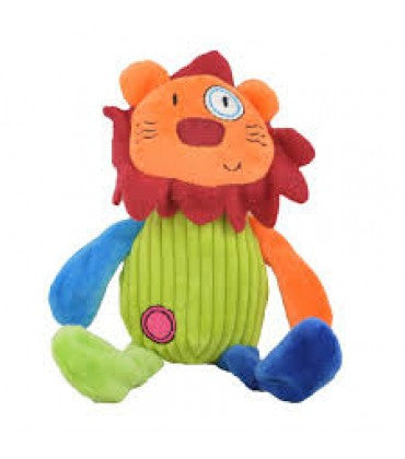 HUFT Lion Plush Dog Toy