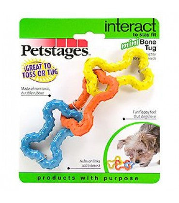 Petstages Mini Bone Tug Dog Toy