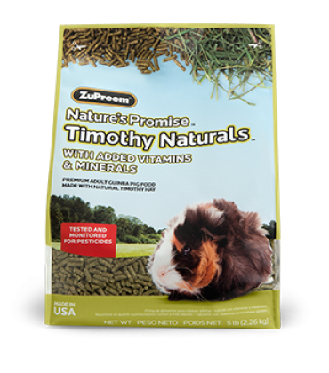 Zupreem Natures Promise Timothy Naturals Guinea Pig Food