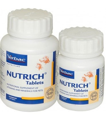 Virbac Nutrich Pet Supplement Tablets 30 tabs