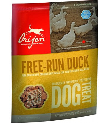 Orijen Freeze-Dried Duck Dog Treats 100G/3.5oz