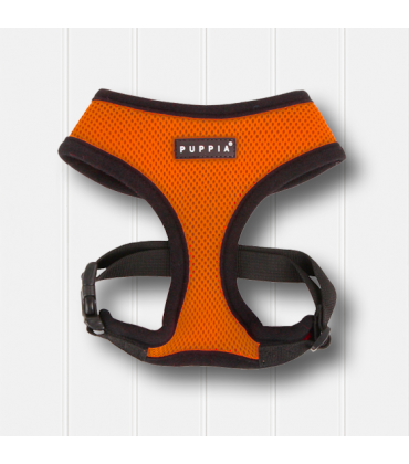 Puppia Soft Air-Mesh Dog Harness Orange XXL