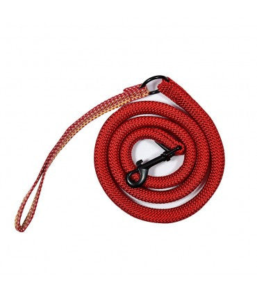 Oxford Dog Leash Red - M