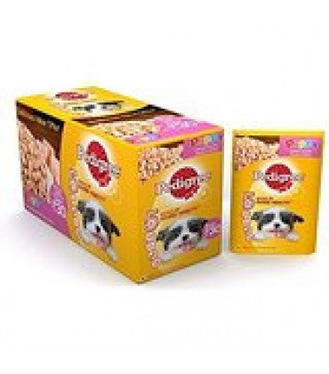 Pedigree Puppy Chicken & Rice in Gravy 80 g Pack of 15