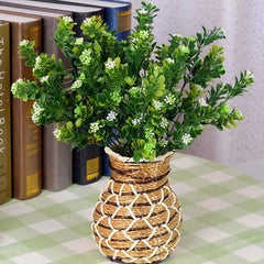 AAA 1 Bouquet Artificial Green home Decor Plastic Flower Crafts Wedding Garden Fashion Fresh Decoration