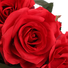 AAA 10 Heads Artificial Rose Flower Bridal Bouquet 6 Color Wedding Pretty Charming Lovely Cute Home Decor