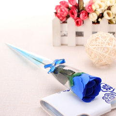 AAA Artificial Handmade Rose Colourful Wedding Party Decoration C-reative Valentine Romantic Birthday Gifts To Girlfriend 10Pcs