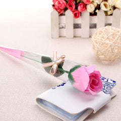 AAA Artificial Handmade Rose Colourful Wedding Party Decoration C-reative Valentine Romantic Birthday Gifts To Girlfriend 10Pcs