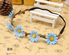 AAA Flower Crown Headband Beautiful Rose Flower Headbands For Girls  Wedding Floral Garland Tourism Garland  For Women