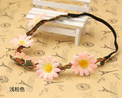 AAA Flower Crown Headband Beautiful Rose Flower Headbands For Girls  Wedding Floral Garland Tourism Garland  For Women