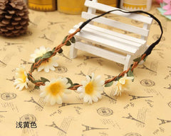 AAA Flower Crown Headband Beautiful Rose Flower Headbands For Girls  Wedding Floral Garland Tourism Garland  For Women