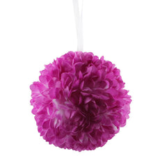 AAA 10pcs/lot Silk Rose Flower Ball Wedding Flowers Balls Artificial Flowers Hanging Kissing Balls for Wedding Decoration 15cm