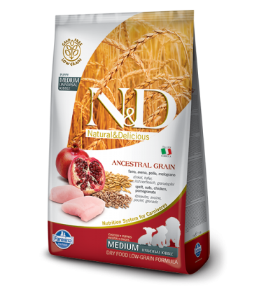 Farmina N&D LG Chicken & Pomegranate Puppy Food Medium 12 kg